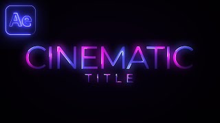 New!! Cinematic Title Animation In After Effects - After Effects Tutorial | Simple Way !!
