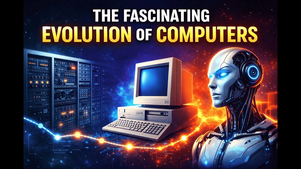 Увлекательная эволюция компьютеров: 10-минутное путешествие.