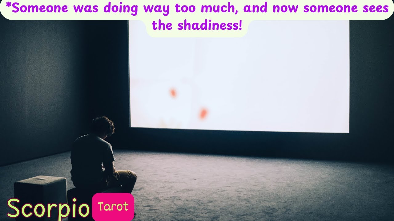 Скорпион *Кто-то слишком много делал, и теперь кто-то видит его подвох!