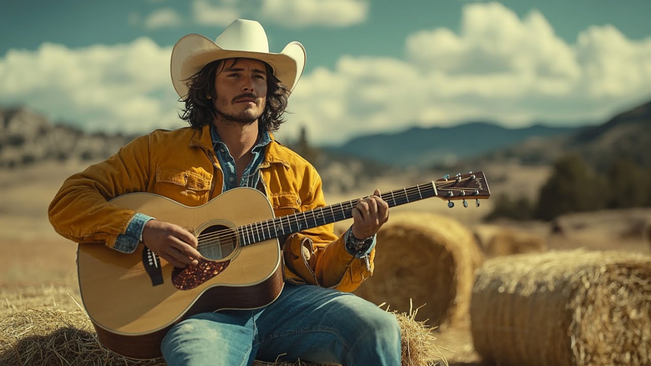 Cowboy Riffs Authentic Country Music Playlist – Wild West Cowboy & Acoustic Guitar ...