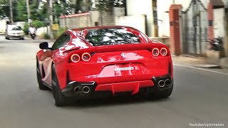 BEST OF LOUDEST FERRARI 812 SF STRAIGHT PIPE EXHAUST | 2019 Compilation