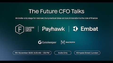 Black Box or Glass Box? Building Explainable AI in Finance (CFO Panel)