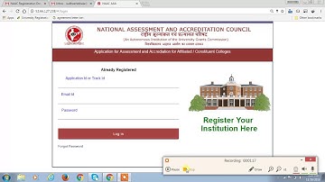 NAAC(SSR) quick view for college tool