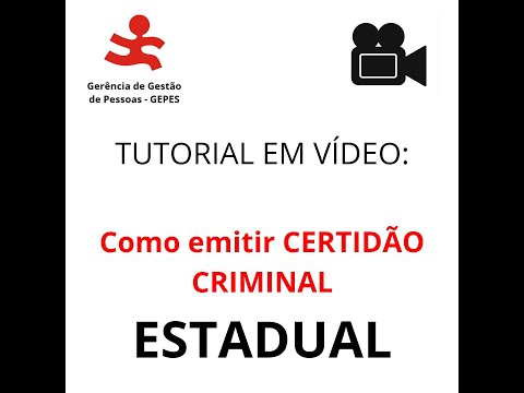 Tirar atestado de antecedentes criminais online - Certidão antecedentes  estadual