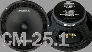 Dynamic State CM-25.1 CUSTOM Series, распаковка, обзор, сравнение с 25 эстрадкой