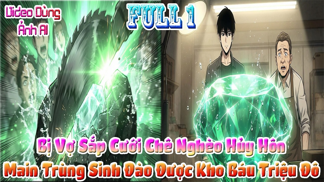 Bị Vợ Sắp Cưới Chê Nghèo Hủy Hôn, Main Trùng Sinh Đào Được Kho Báu Triệu Đô. Full 1