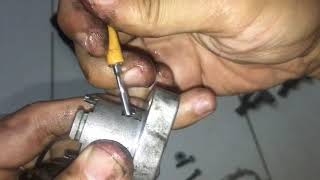 Tutorial How to Service Tensioner Honda RS150R.