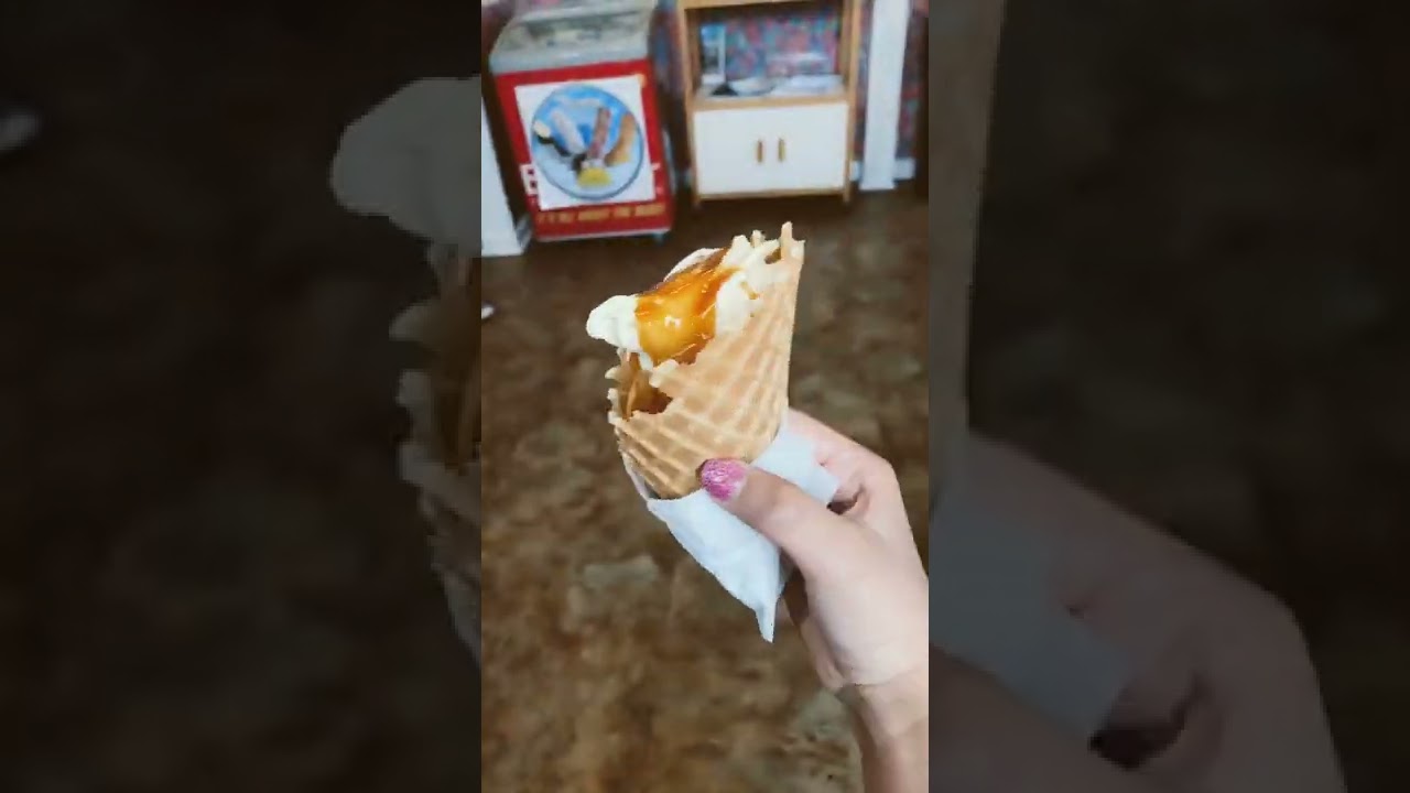 At one of the Voted best ice cream places in America￼ number 8! 