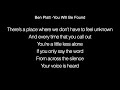 Ben Platt - You Will Be Found Lyrics America&#39;s Got Talent 2021