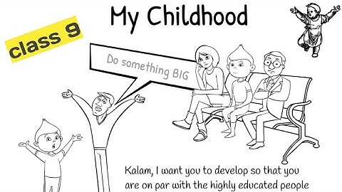 my childhood class 9 in hindi/ class 9 beehive chapter 6 in hindi [ full chapter ] / Rkkilines