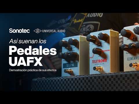 Universal Audio UAFX Pedals: Enjoy a hands-on demo of their effects
