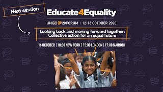 Looking back and moving forward together: Collective action for an equal future