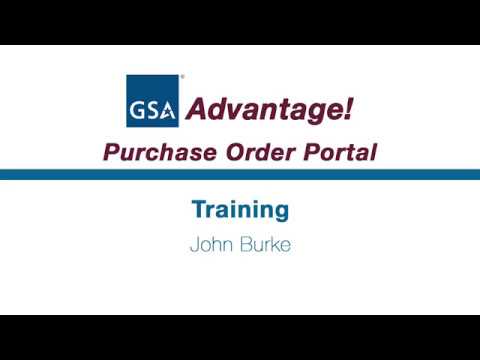 Advantage Purchase Order Portal Training