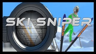 STRZELAMY DO SKOCZKÓW! SKI SNIPER PL screenshot 2