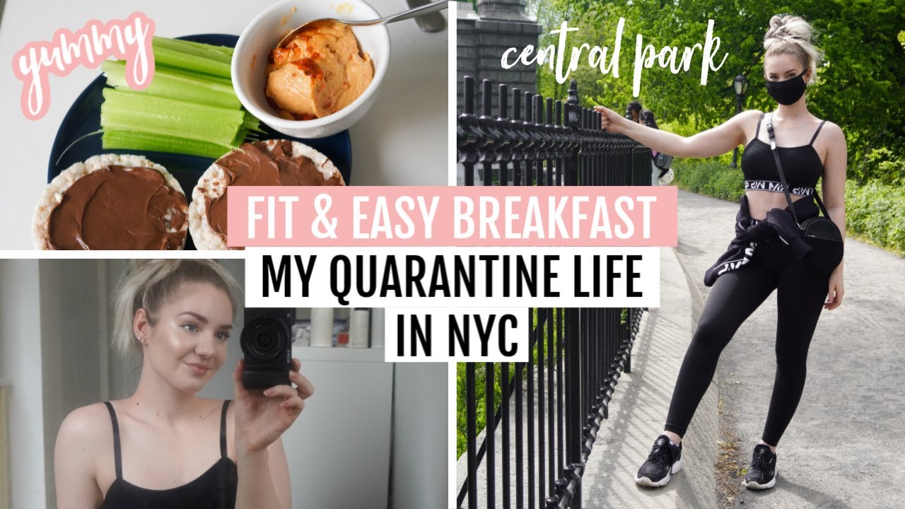 My EASY + Healthy Breakfast During Quarantine (day in life vlog) - YouTube