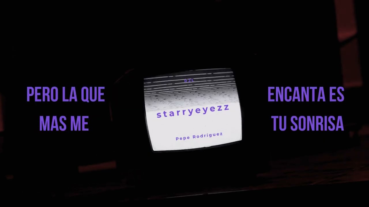 Watch Pepe Rodríguez - starryeyezz (Video lyrics and visualizer) on YouTube Watch Pepe Rodríguez - starryeyezz (Video lyrics and visualizer) on YouTube