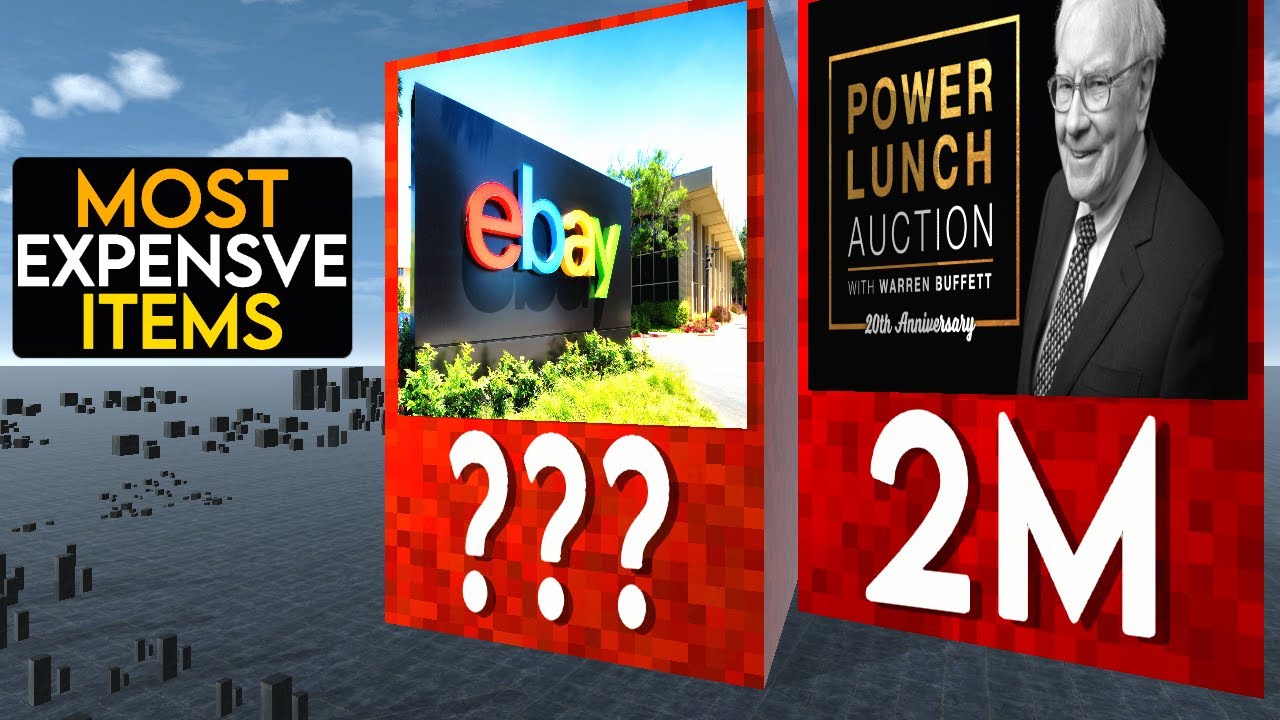 Most Expensive Items Sold on eBay YouTube