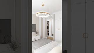 #shorts #дизайнинтерьера #interiordesign #дизайн #design Спальня в современном стиле