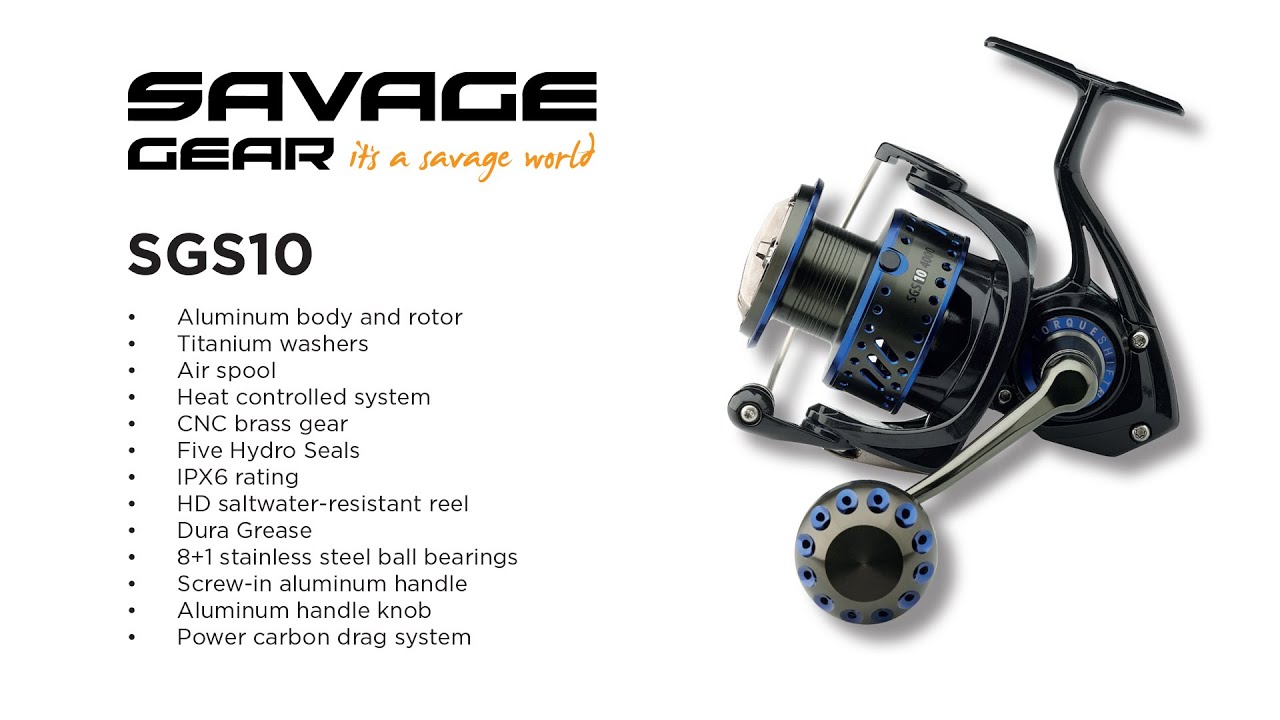 Savage Gear SGS10 Spinning Reel 