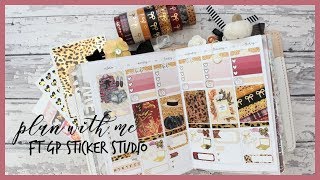 PLAN WITH ME ll FT GP STICKER STUDIO