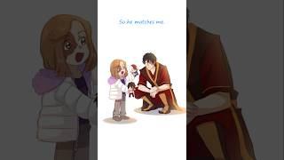 They have matching scars ❤️‍🩹 #atla