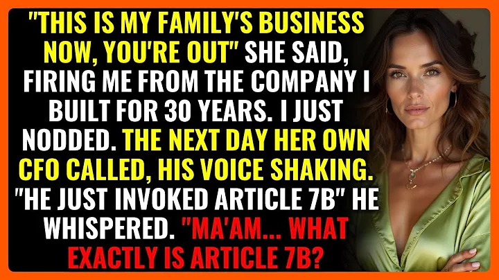 HE INVOKED ARTICLE 7B AND WATCHED HER WORLD CRUMBLE