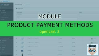 Product Payment Methods extension for Opencart 2