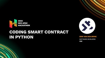 Coding Smart Contract in Python