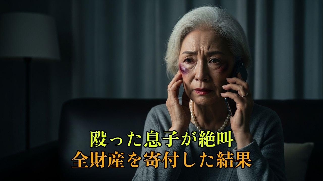 財産狙いの息子に殴られた60代母。その夜、私が電話した”ある人物”の正体に息子夫婦が絶叫