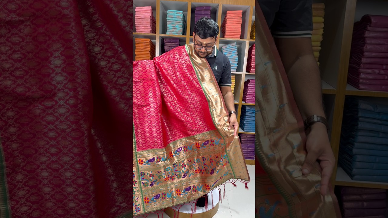 Rich Banarasi Soft Kanjivaram Paithani Saree
