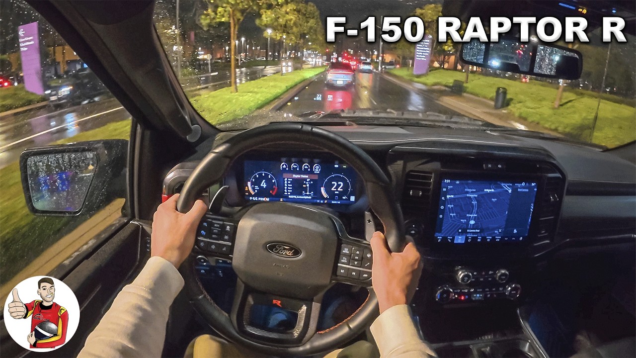 Ford Raptor R Night 2026 Ford F-150 Raptor R POV Night Drive (3D Audio)(ASMR) - YouTube