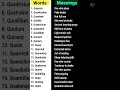20 Advanced English Words Starting with Q | Vocabulary Boost