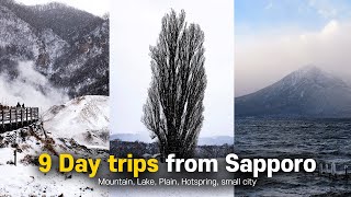 9 AMAZING day trips from Sapporo, Hokkaido, Japan