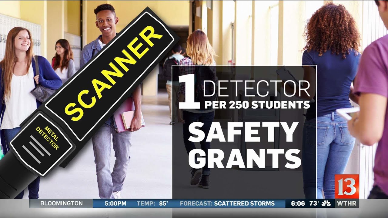 Metal detectors arriving at schools - YouTube