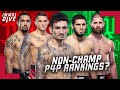 UFC Non-Champ Pound-For-Pound Top-15