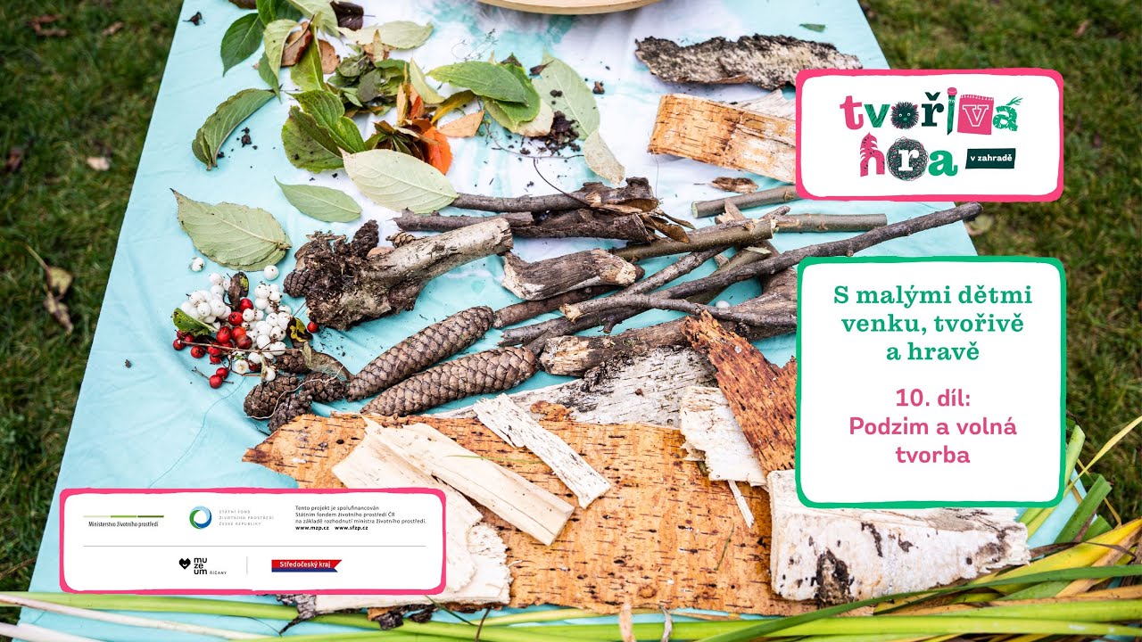 Tvořivá hra v zahradě - Podzim a volná tvorba