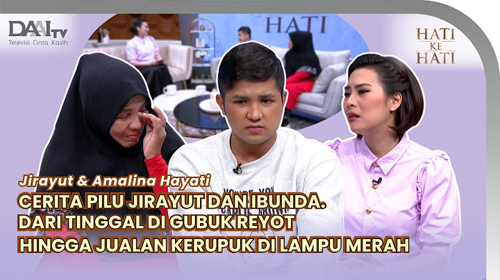 JIRAYUT, JATUH BANGUN MERINTIS KARIER DI NEGERI ORANG, KINI SUKSES DAN BAHAGIAKAN KELUARGA