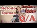 Método Doman de lectura Q/A