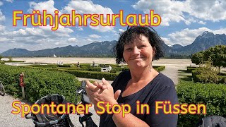 Frühjahrsurlaub, spontaner Stop in Füssen    #Vlog20/24
