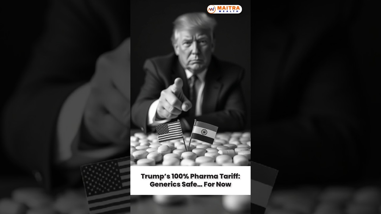 Trump's 100% Pharama Tariff: Generics Safe