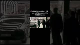 Usa After Bombing A 15 Tent In Afghanistan