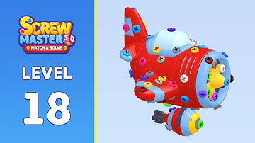 Screw Master 3D: Match & Solve Level 18