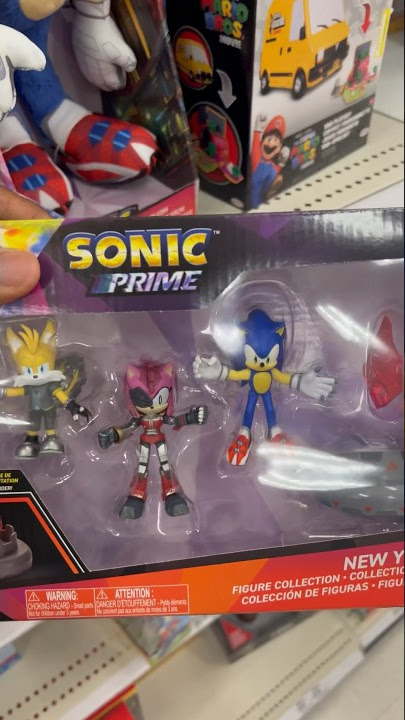 Sonic Prime Collectibles, Action Figures & Plush Review (AD) - Erica: The  Incidental Parent