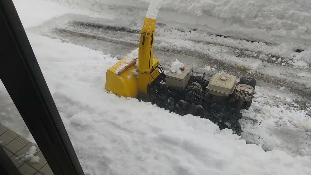 自作ラジコン除雪機　　製作からはや４年