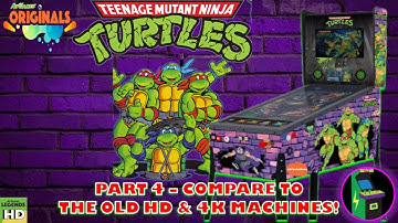 Atgames Legends Pinball HDP: Deel 4 - Vergelijk TMNT met de 4K en oude HD-machines