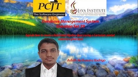 Database Management System Question Set 39