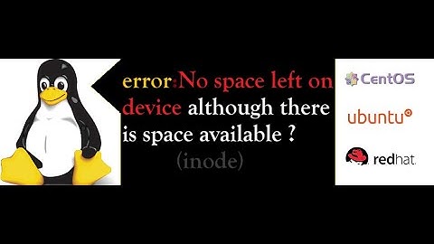 How to fix “No Space Left On Device” error in a Linux server | DailyStudyLinux #linuxshorts