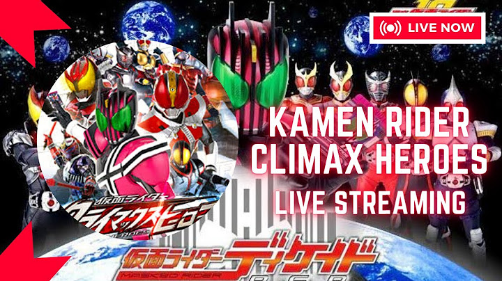 🔴[Live] Mari Kita Tamatkan Hari ini guys!! - Kamen Rider Climax Heroes #kamenrider #nostalgia #ps2