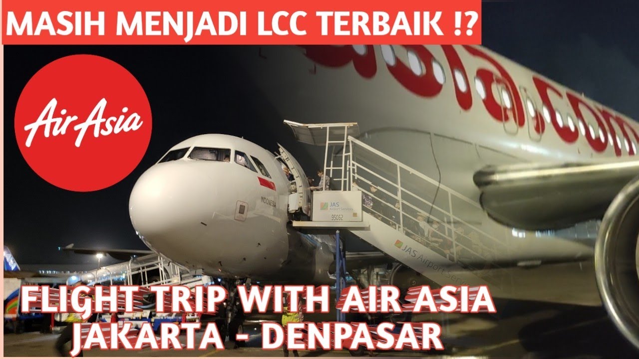 MASKAPAI INI BANYAK PROMONYA ⁉️| TRIP AIR ASIA QZ810 | JAKARTA - DENPASAR