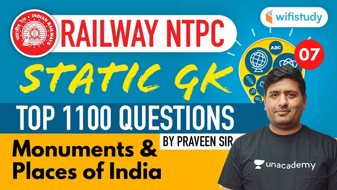 3:00 PM - Railway NTPC 2020 | GK by 